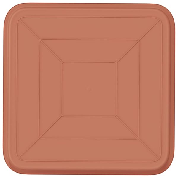 Квадратен цветен поднос 24 pcs Червено тухла 32 x 32 x 2,5 см