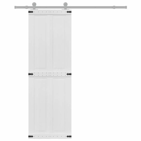 Врата за плевня Corona 70 x 210 cm Масивна борова дървесина