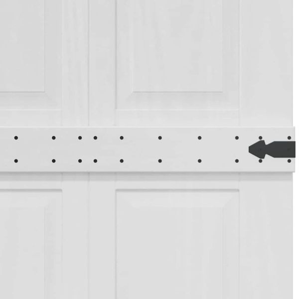 Врата за плевня Corona 70 x 210 cm Масивна борова дървесина