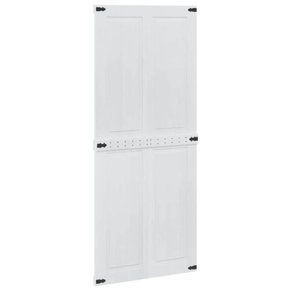 Врата за плевня Corona 90 x 210 cm Масивна борова дървесина