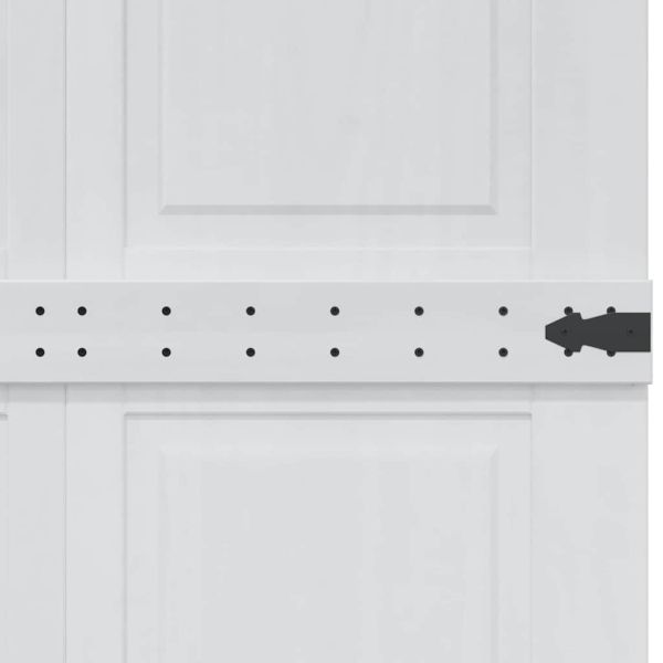 Врата за плевня Corona 90 x 210 cm Масивна борова дървесина