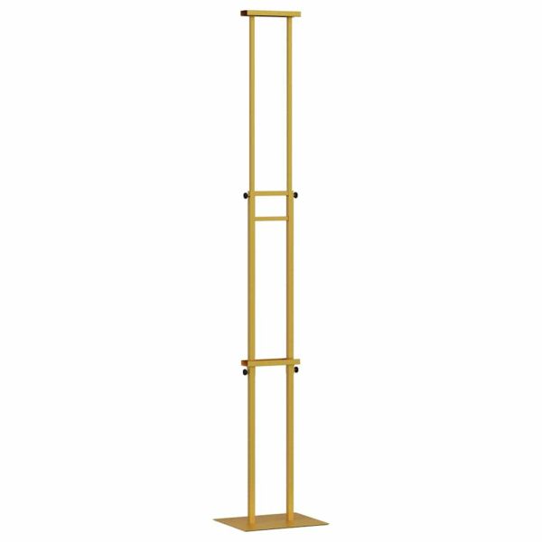 Стендове за търговски прояви Златист 30 x 23,5 x 210 см Стомана