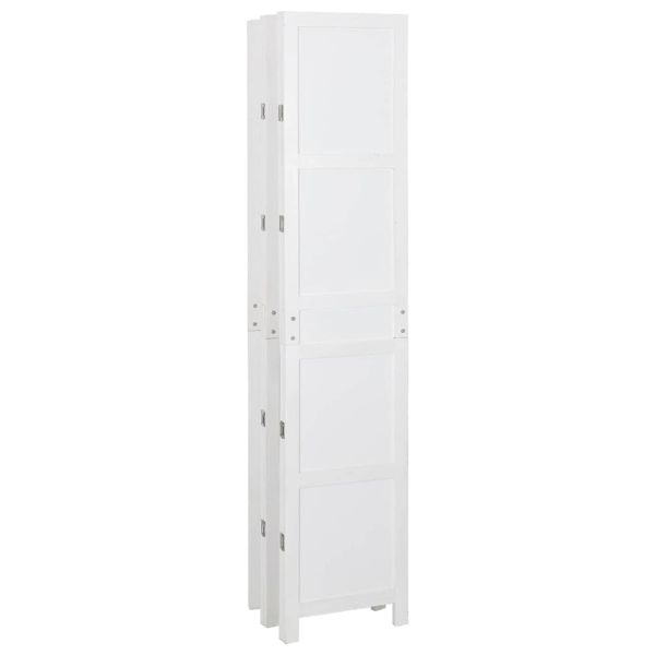 Ромdivider панел Бяло 176,5 x 165 см МДФ