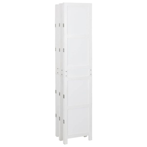 Ромdivider панел Бяло 212 x 165 см МДФ