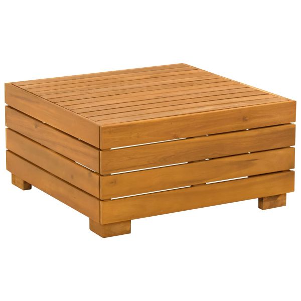 2 Брой Комплект за почивка в градина Солидно акациево дърво