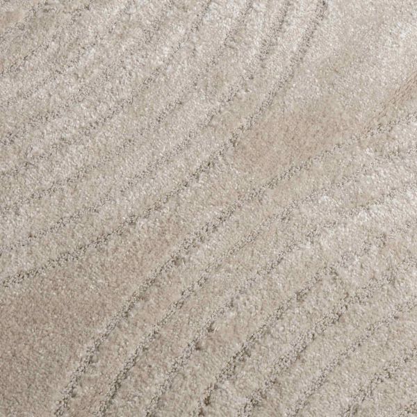 Килими за помещение Кръгла GALATI Бежово Ø 120 СМ Полиестер