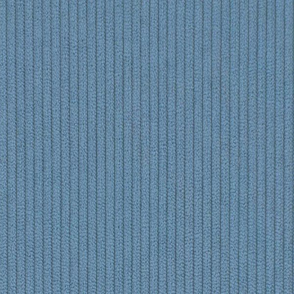 Шезлонг с пола с възглавница 3 pcs Синьо Кордюрова тъкан