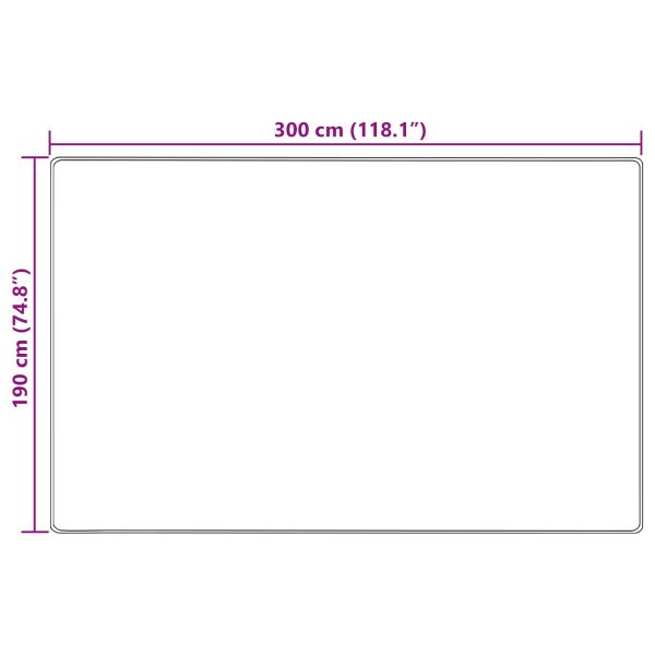 Каса за килим MARSA Пясък 190 x 300 см Полиестер и PVC