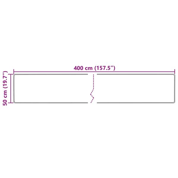 Каса за килим MARSA Многоцветен 50 x 400 см Полиестер и PVC