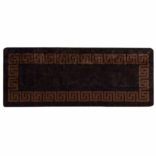 Каса за килим MARSA Черен 100 x 250 cm Полиестер и PVC