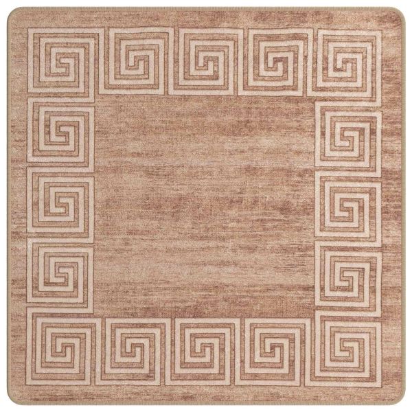 Каса за килим MARSA Бял 100 x 100 cm Полиестер и PVC