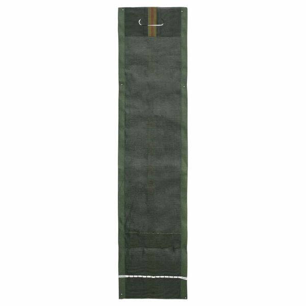 Торби с пясък 10 pcs Зелен 120 x 27 см HDPE