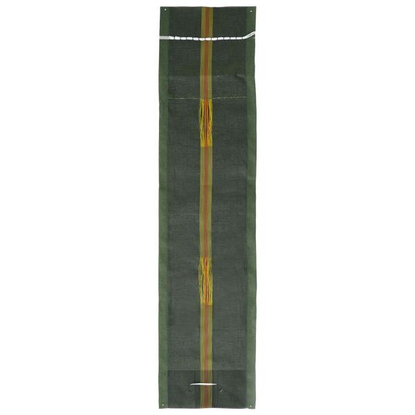 Торби с пясък 10 pcs Зелен 120 x 27 см HDPE