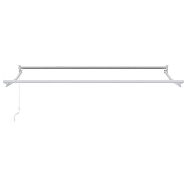 Ръчна разтегателна рамка за сенник Бял 2,5 x 2 m Алуминий