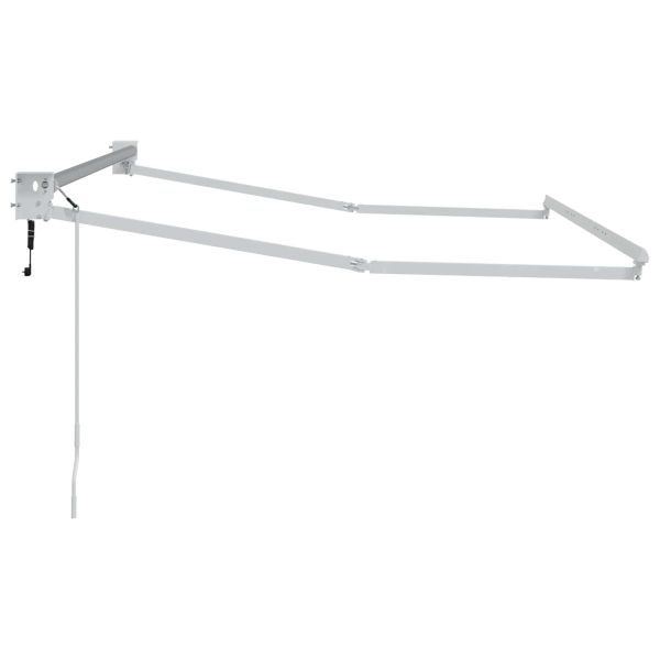 Електрическа разтегателна рамка за сенник Бял 2,5 x 2 m