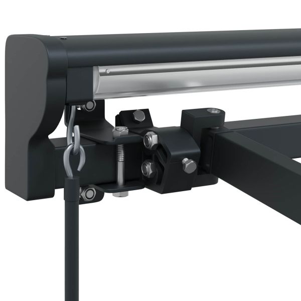 Ръчно навесна рамка Регулирума Антрацит 4 x 2 m Стомана