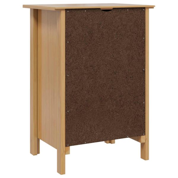 Нощен шкаф HILL Меден кафяв 46 x 35 x 65 см Солиден бор