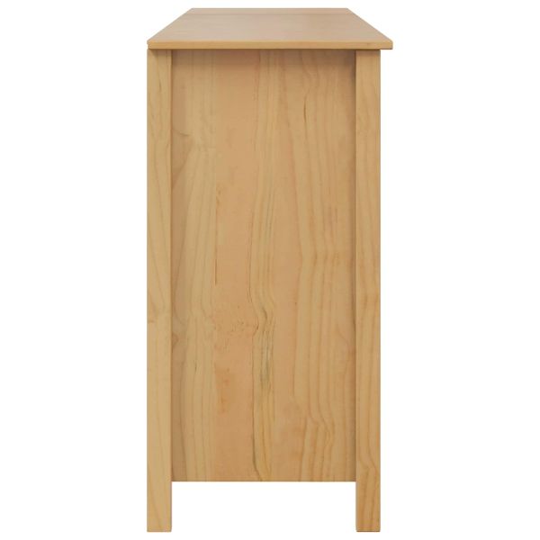 Служебен шкаф с чекмедже HILL Меден кафяв 154 x 40 x 80 см