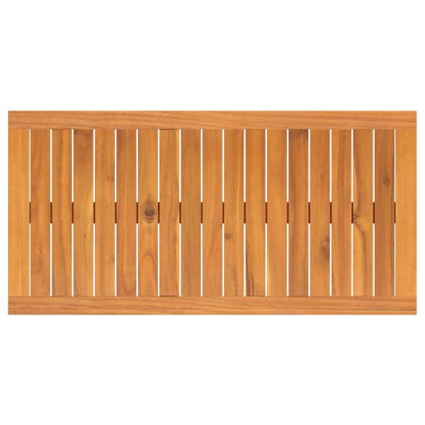 Градински комплект с възглавница стомана