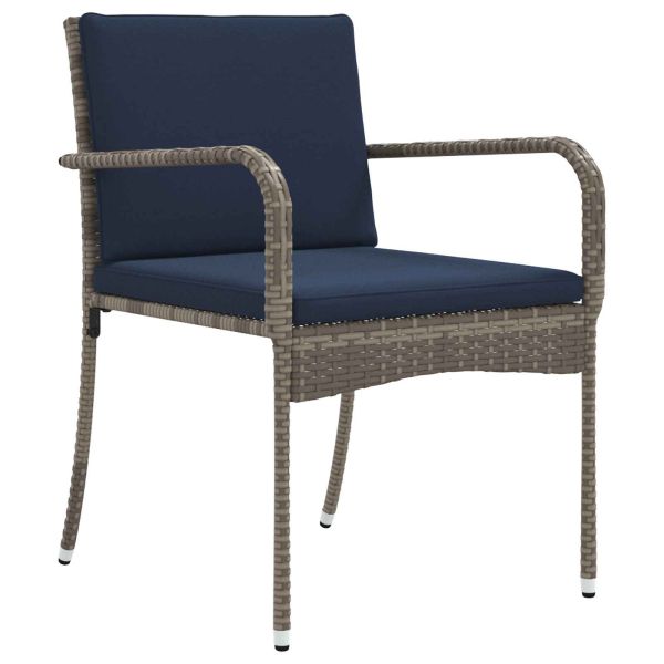 Градински комплект с възглавница стомана