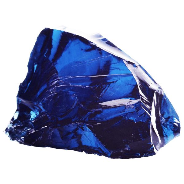 Градински камъни Синьо 12 cm Стъкло