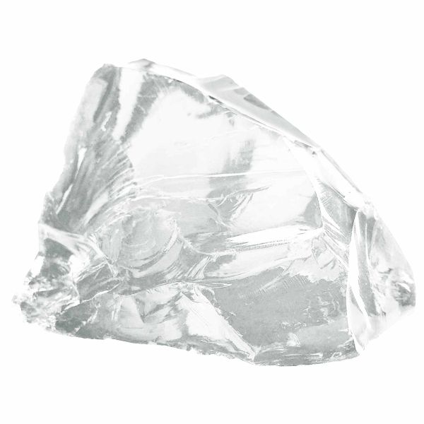 Градински камъни Бяло 12 cm Стъкло