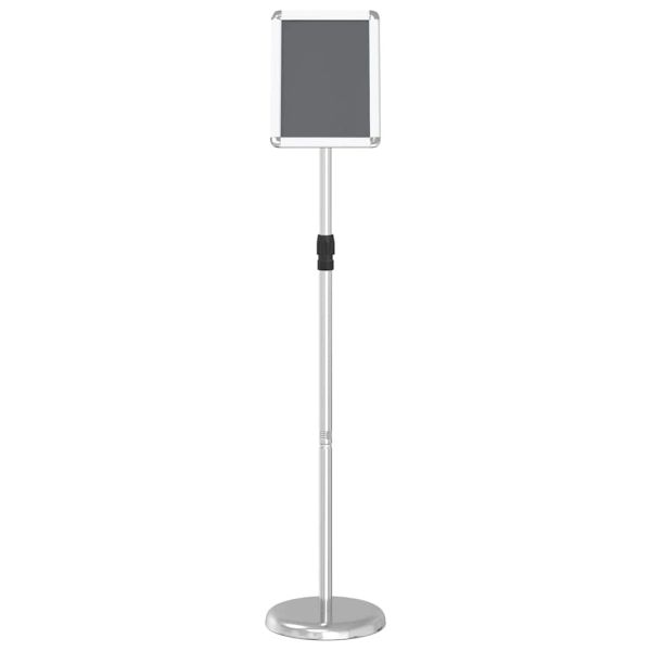 Стендове за търговски прояви Сребрист 25 x 25 x 125 см Алуминий