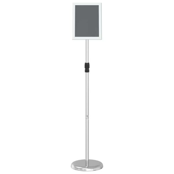 Стендове за търговски прояви Сребрист 25 x 25 x 125 см Алуминий