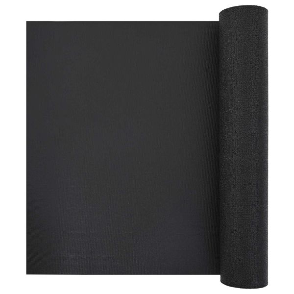Мат за спортна защита Черен 120 x 60 x 0,6 см Високоплътен PVC