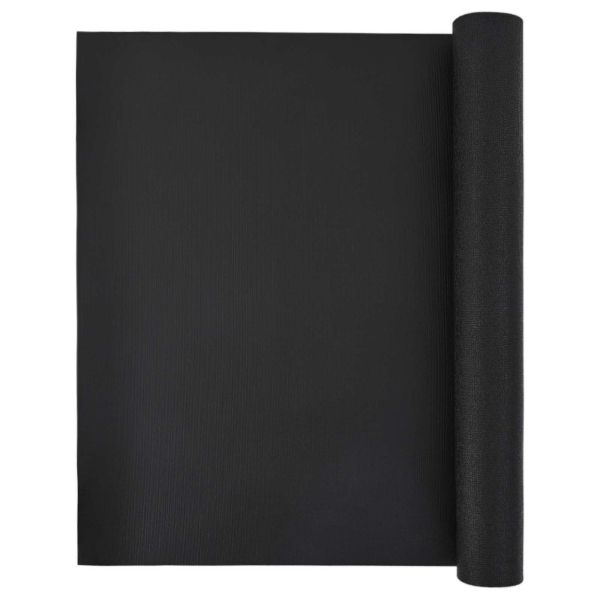 Мат за спортна защита Черен 180 x 75 x 0,6 см Високоплътен PVC