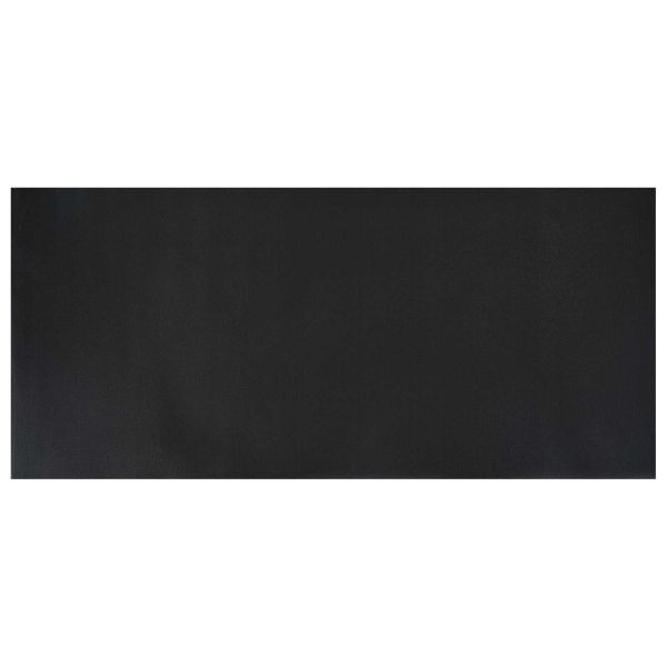 Мат за спортна защита Черен 200 x 90 x 0,6 см Високоплътен PVC