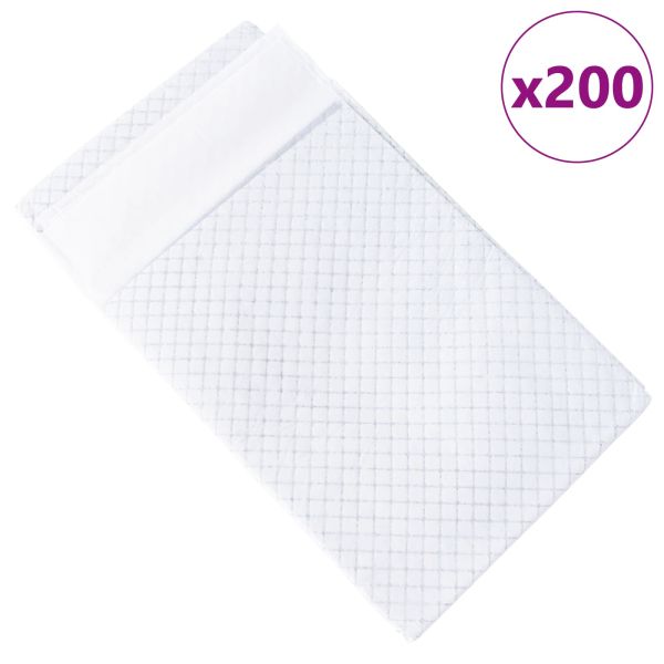 Нетъкан текстил за обучение на домашен любимец 200 pcs