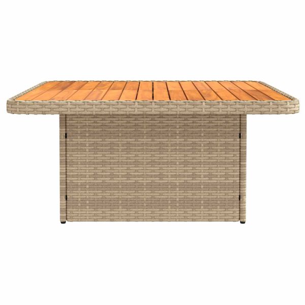 Диван с подлакътници за градина с подвижна маса 2 Брой ПЕ ратан