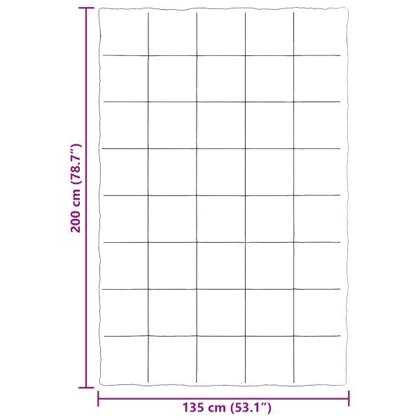Летен юрган Патичено Розово 135 x 200 cm Микрофибър