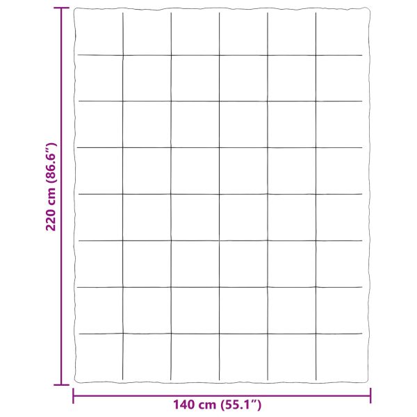 Пълно годишно юрганче Патичено Розово 140 x 220 cm Микрофибър
