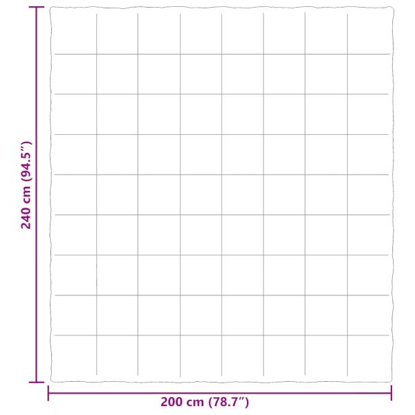 Пълно годишно юрганче Патичено Крем 200 x 240 cm Микрофибър