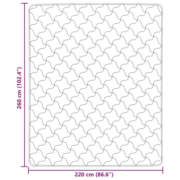 Пълно годишно юрганче Патичено Антрацит 220 x 260 cm