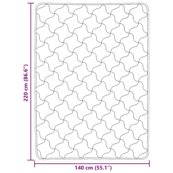 Пълно годишно юрганче Патичено Розово 140 x 220 cm