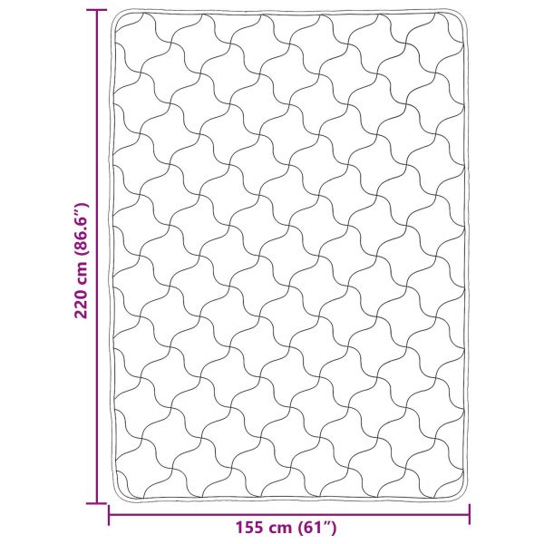 Пълно годишно юрганче Патичено Таупе 155 x 220 cm