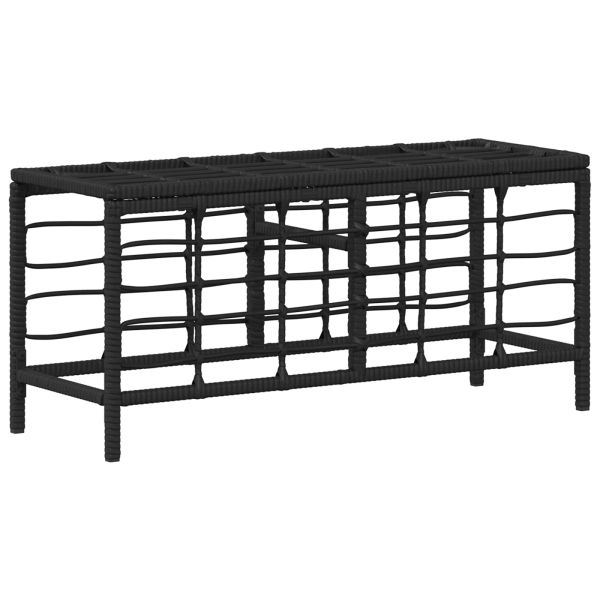 Комплект за хранене в градината с възглавница 3 pcs Черен и Сив