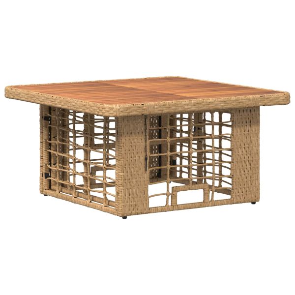 Комплект за хранене в градината 3 pcs Натурален и бял