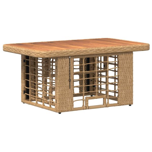 Комплект за хранене в градината 3 pcs Натурален и бял