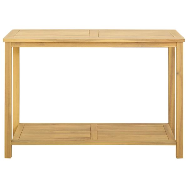 Градинска конзолна маса Светъл акация 110 x 40 x 75 cm