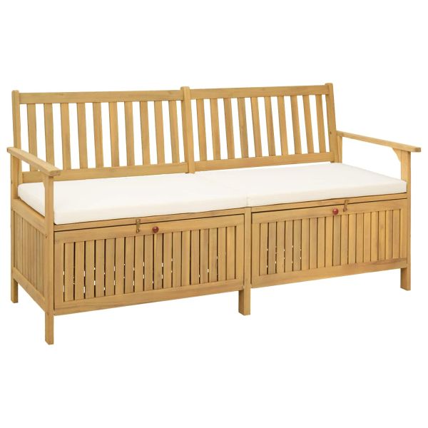 Пейка с място за съхранение с възглавница 170 x 63 x 84 cm