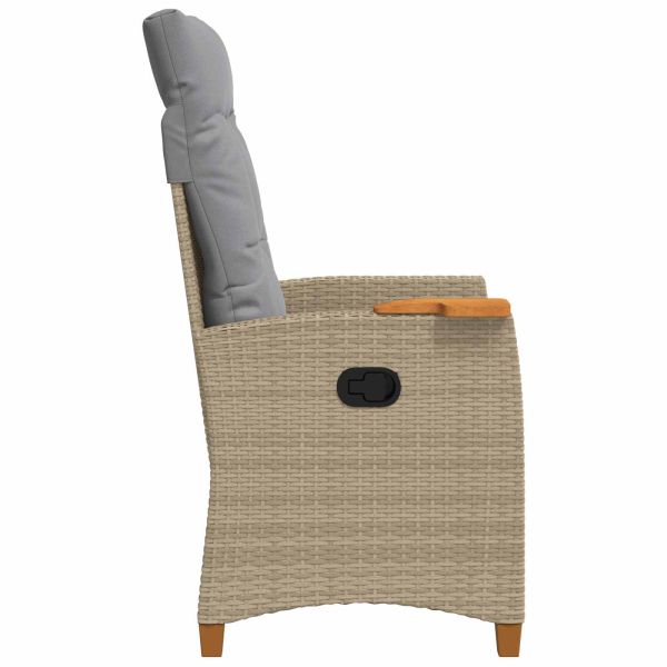 Регулируем стол с плоча за чай 62 x 64 x 112 см полиратан