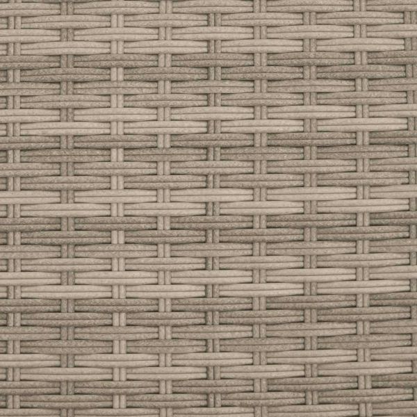 Градински стол 2 pcs Светло сиво и тъмно сиво 56 x 60 x 112 см