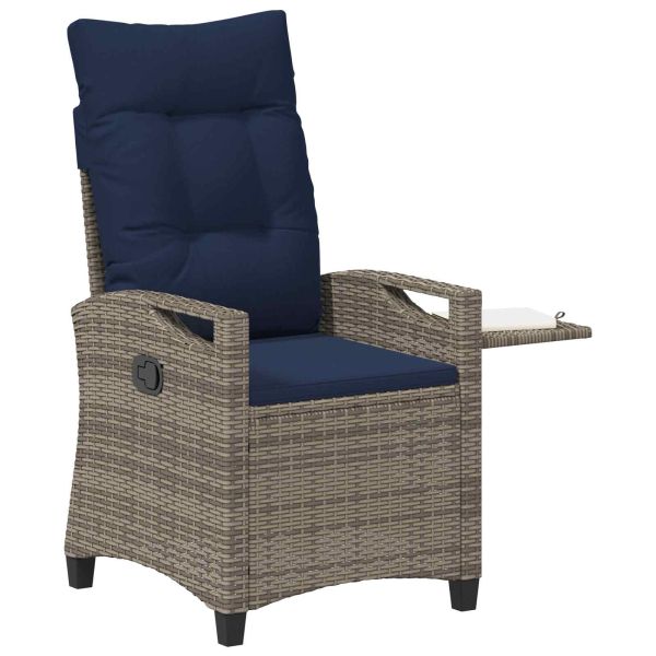 Лежанка за градина 56 x 60 x 112 см стомана