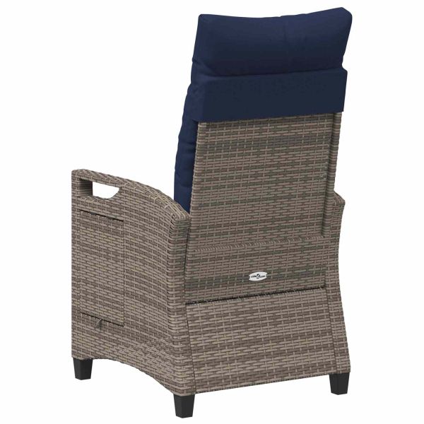 Лежанка за градина 56 x 60 x 112 см стомана