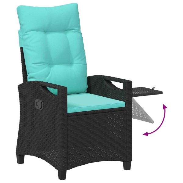 Лежанка за градина 56 x 60 x 112 см стомана