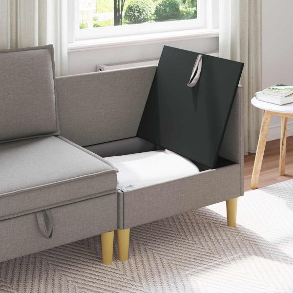 Табуретка с място за съхранение